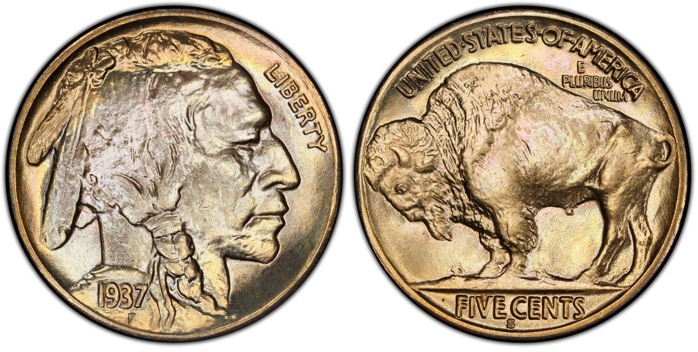 Rare nickels collection showing valuable Liberty Head and Buffalo nickels